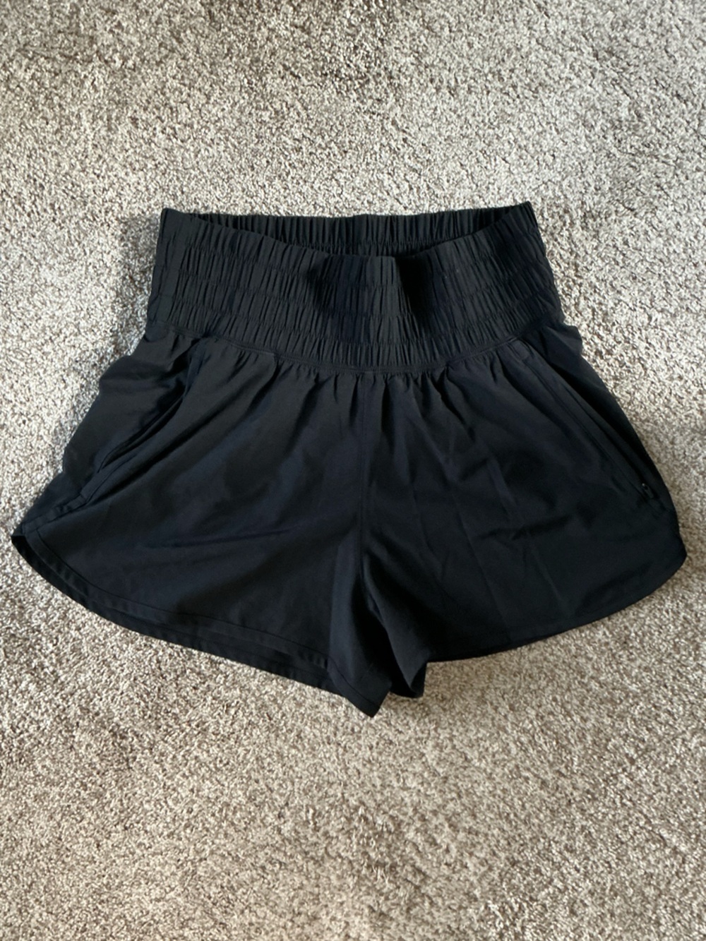 NWOT Abercrombie & Fitch YPB Black Athletic Shorts